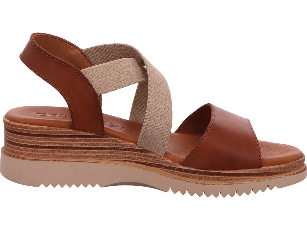 Cosmos-Cordes GmbH Damen Sandalette in hellbraun