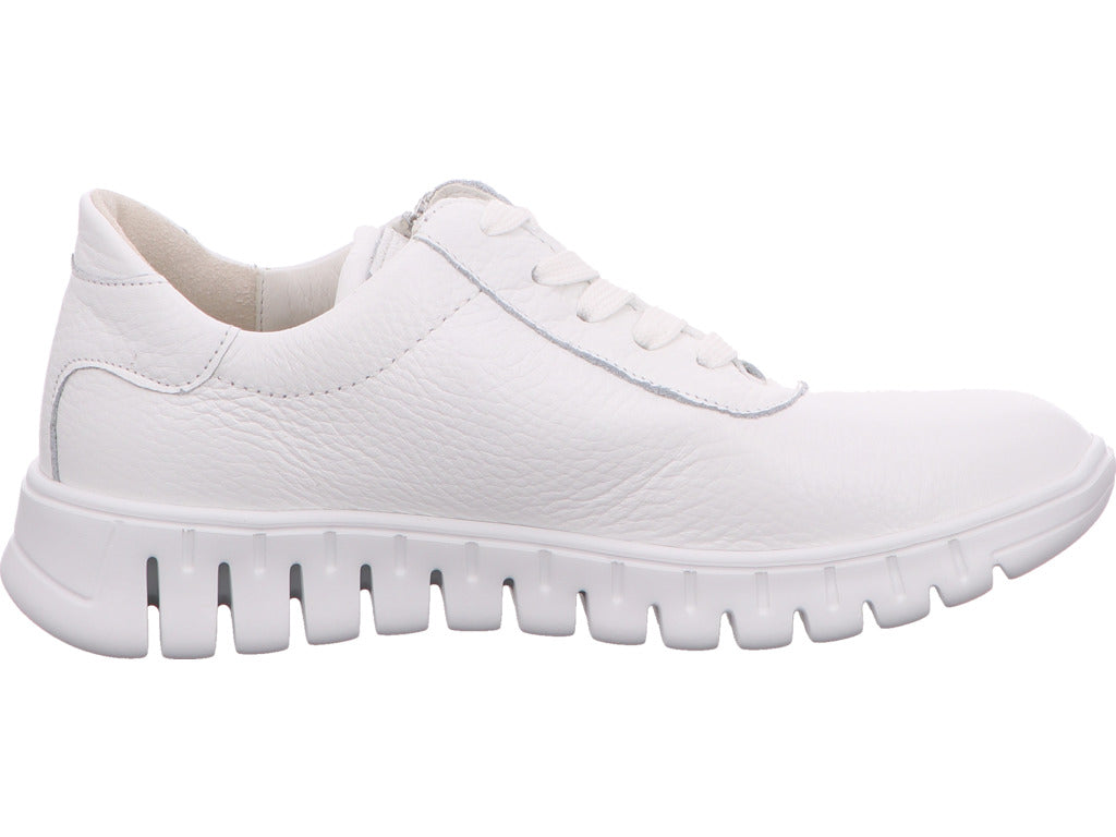 Waldläufer Damen Schnürschuh H-Birdy in weiß