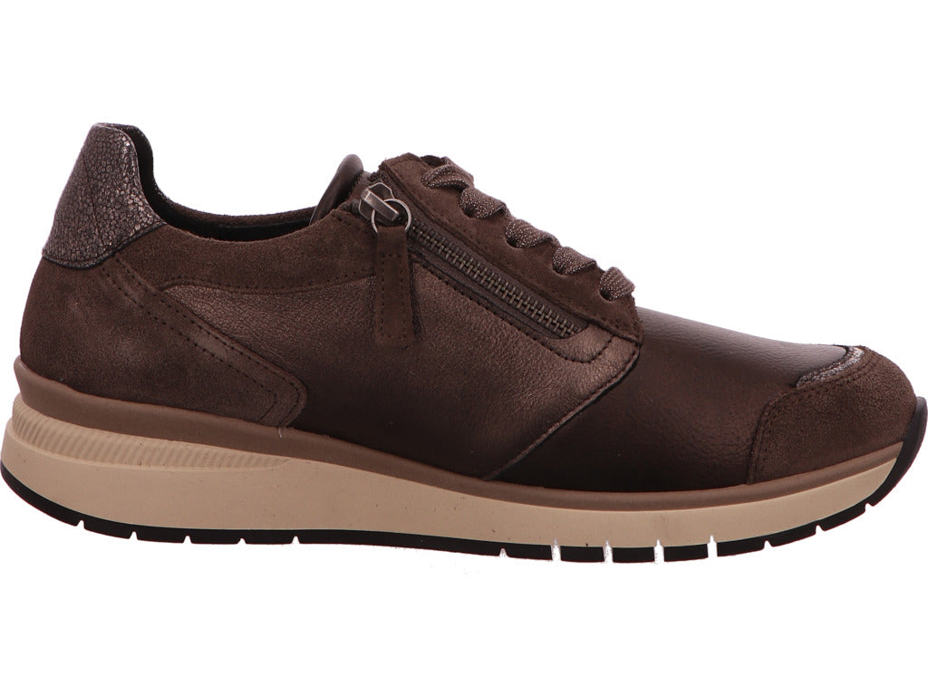 Gabor Comfort Damen Sneaker in braun-bunt-kombiniert