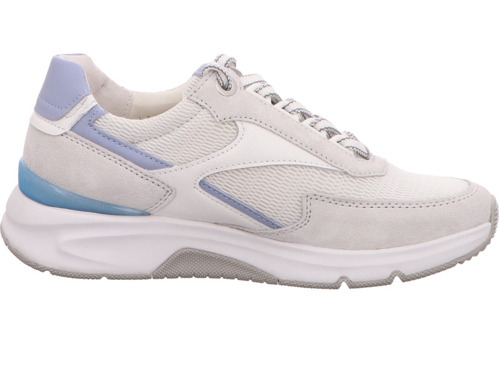 Gabor Comfort Damen Sneaker in weiß-bunt-kombiniert