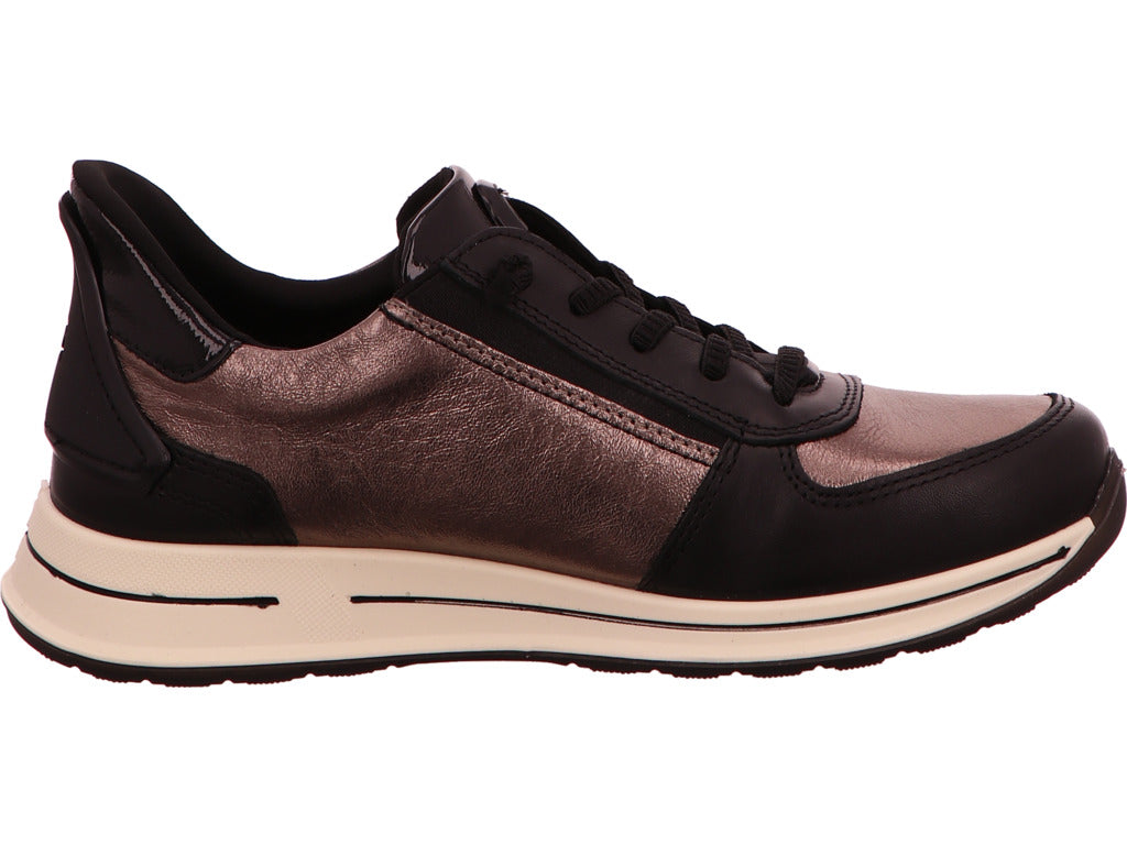 Ara Damen Schnürschuh Osaka 2.0 in schwarz-bunt-kombiniert