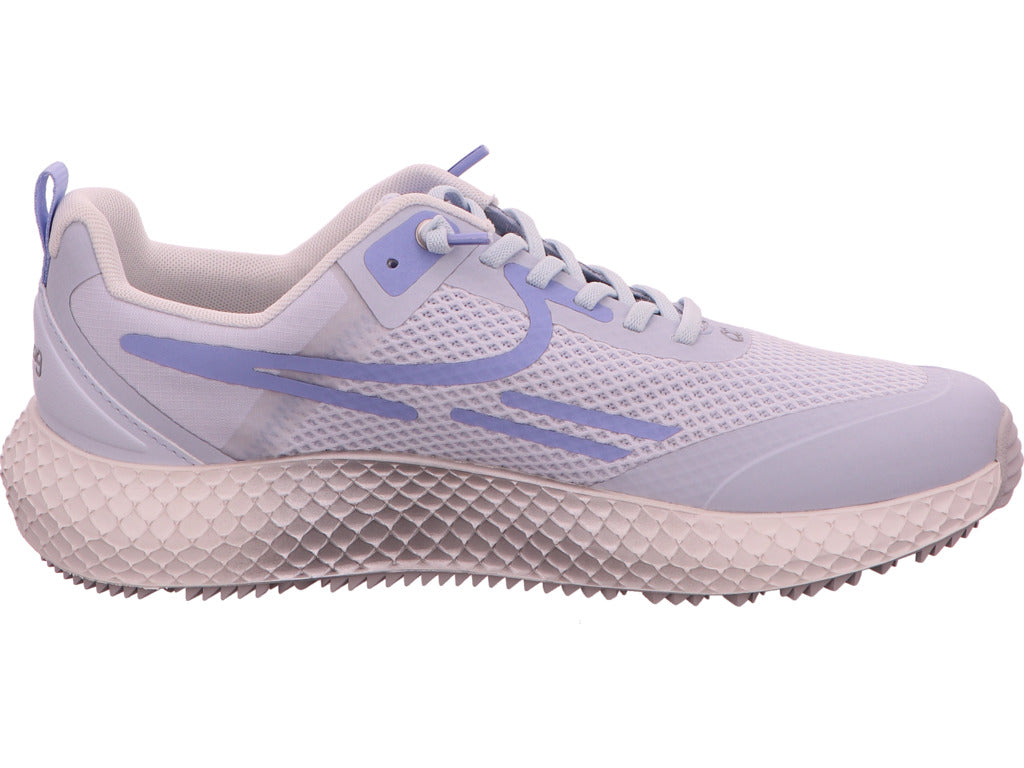 tenhaag Damen Sneaker in blau-bunt-kombiniert