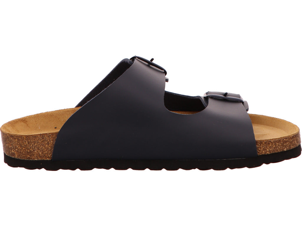 Longo Herren Pantolette in dunkelblau