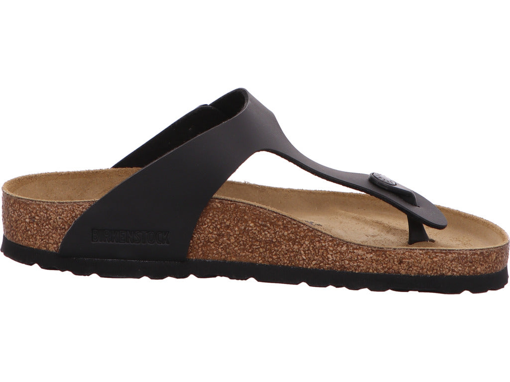 Birkenstock Damen Pantolette Gizeh in schwarz