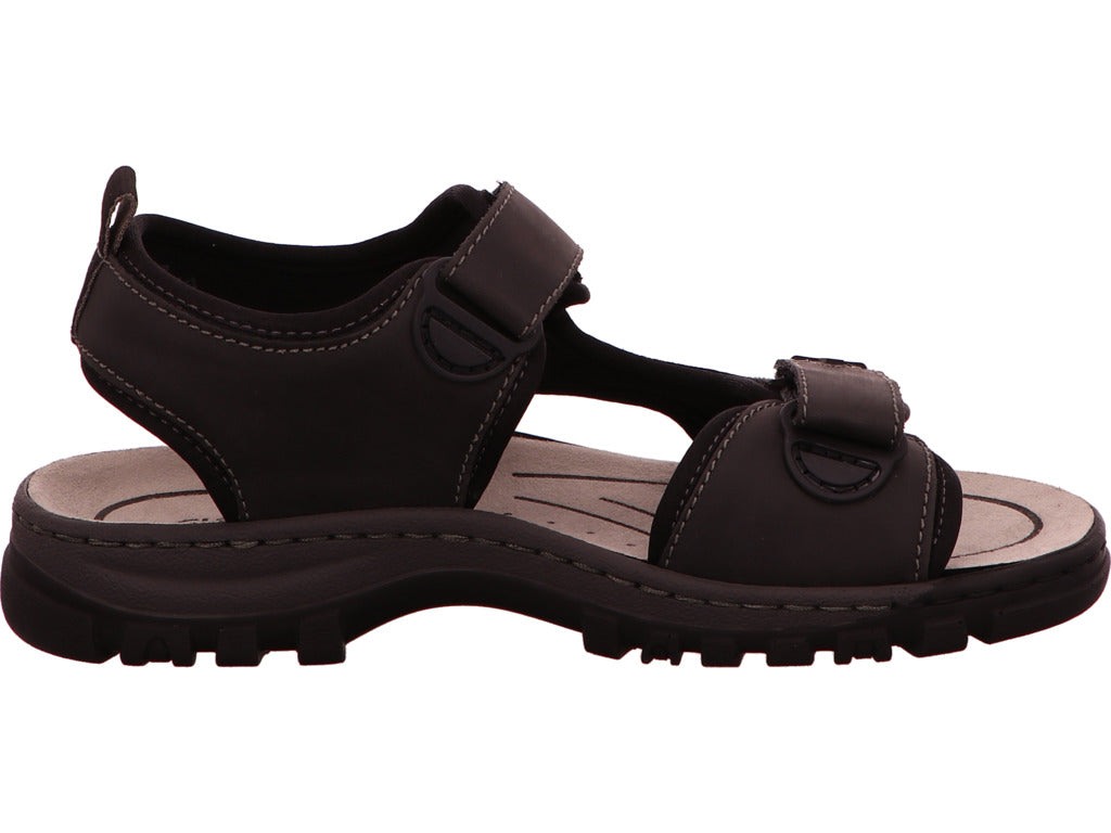 Rieker Herren Sandalette in schwarz