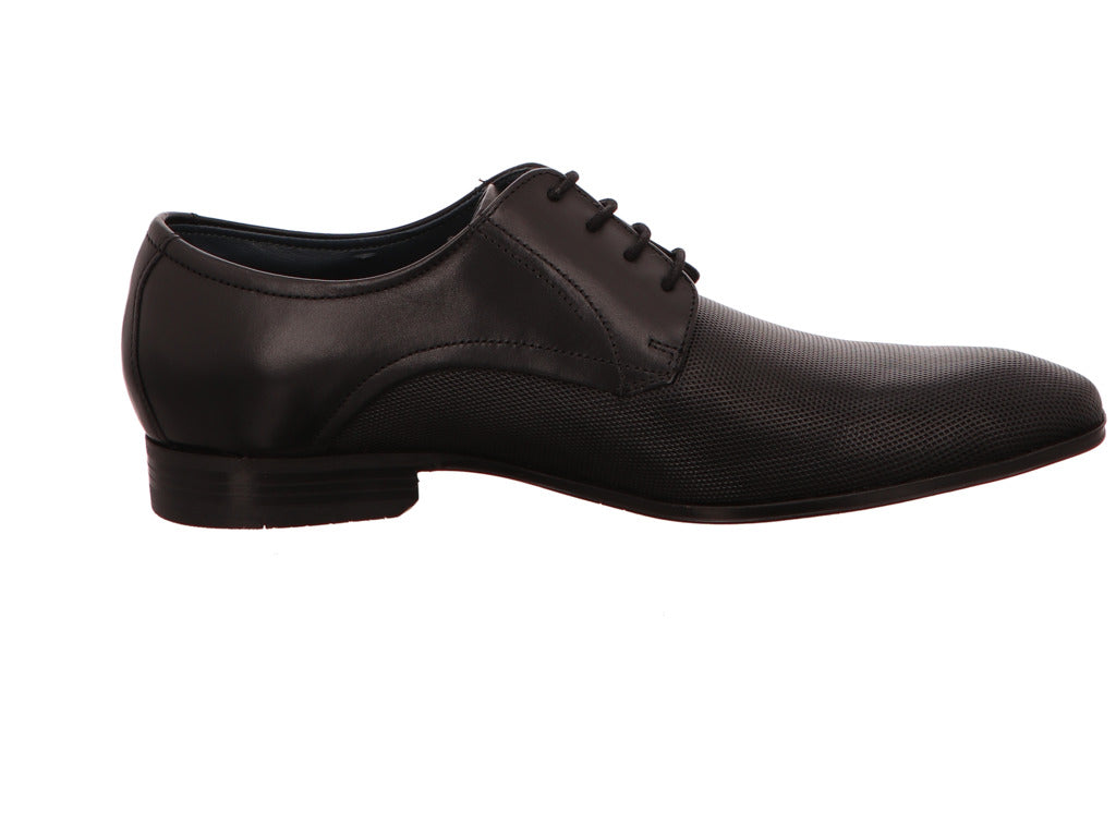 Bugatti Herren Schnürschuh in schwarz