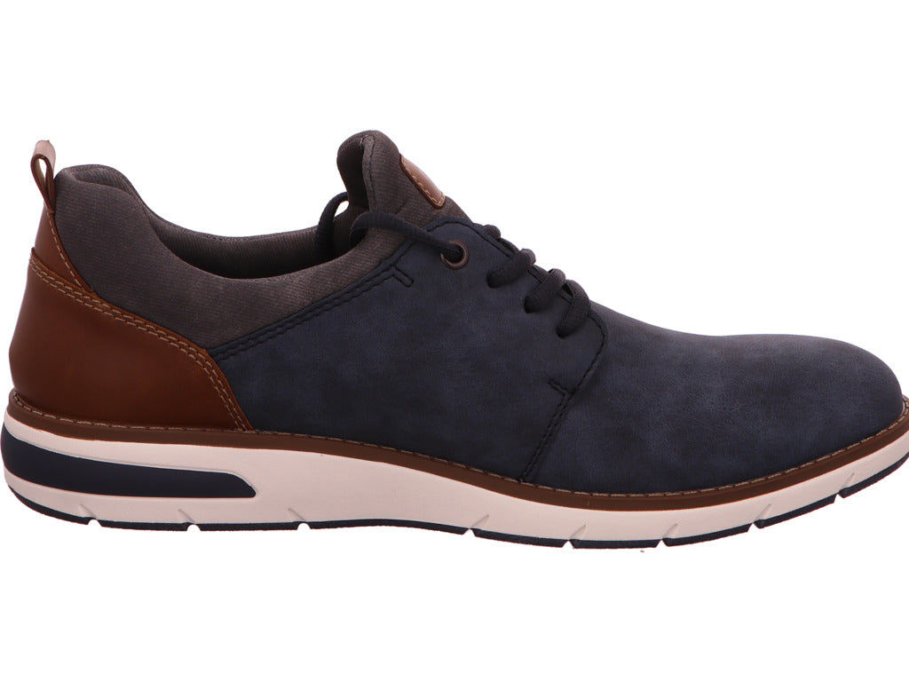 Rieker Herren Sneaker in blau-bunt-kombiniert