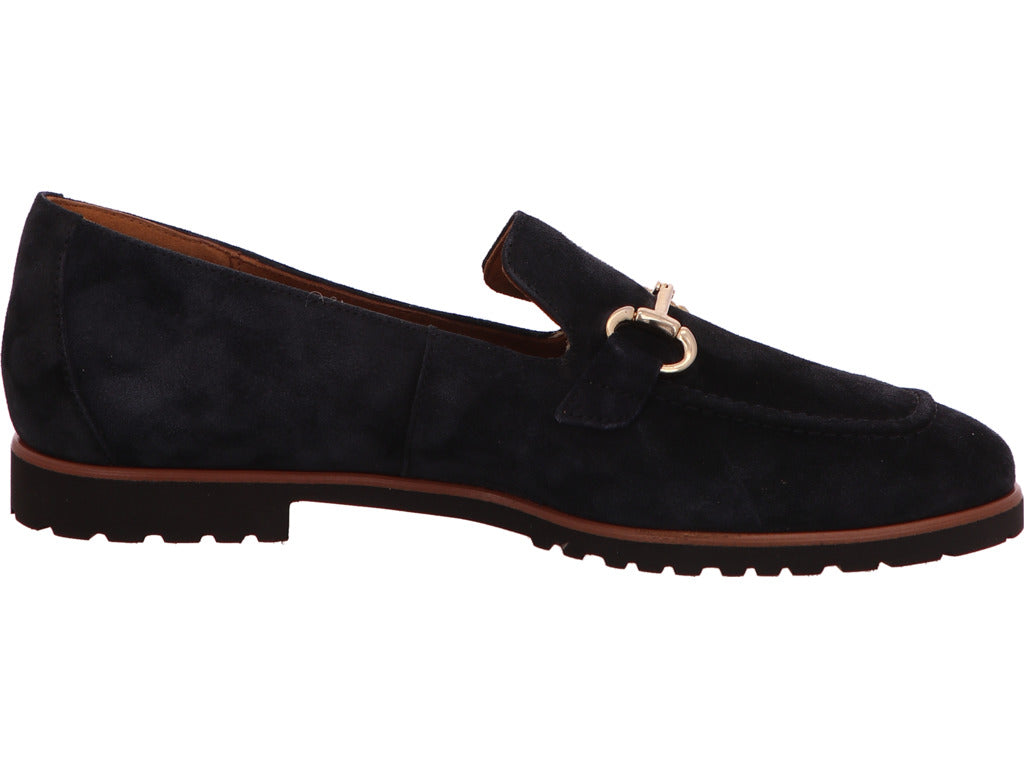 Paul Green Damen Slipper in dunkelblau
