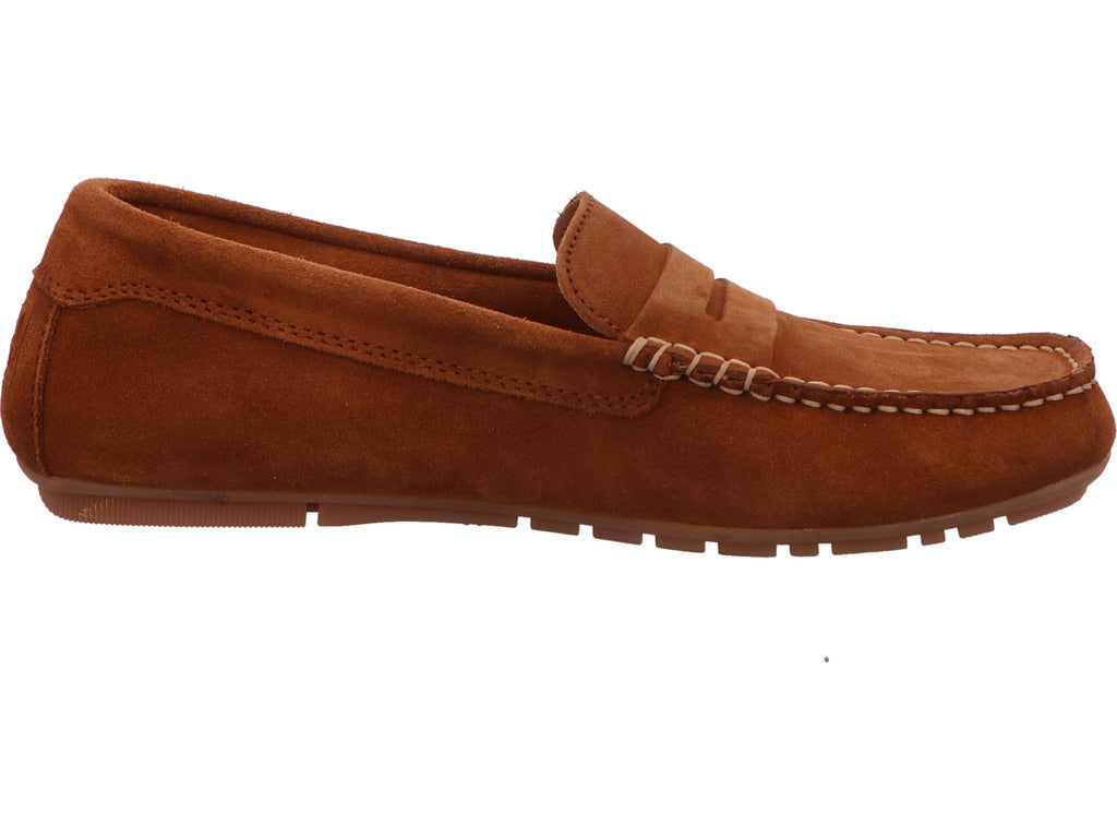 Marc O`Polo Damen Slipper in hellbraun