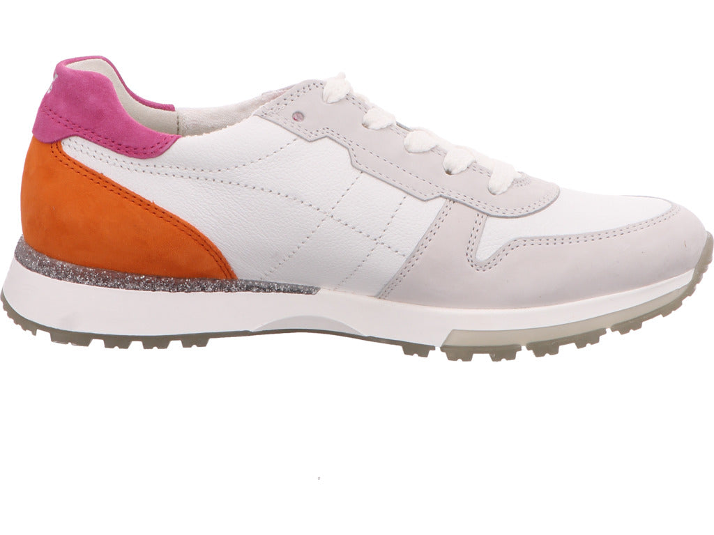 Paul Green Damen Sneaker in weiß-bunt-kombiniert