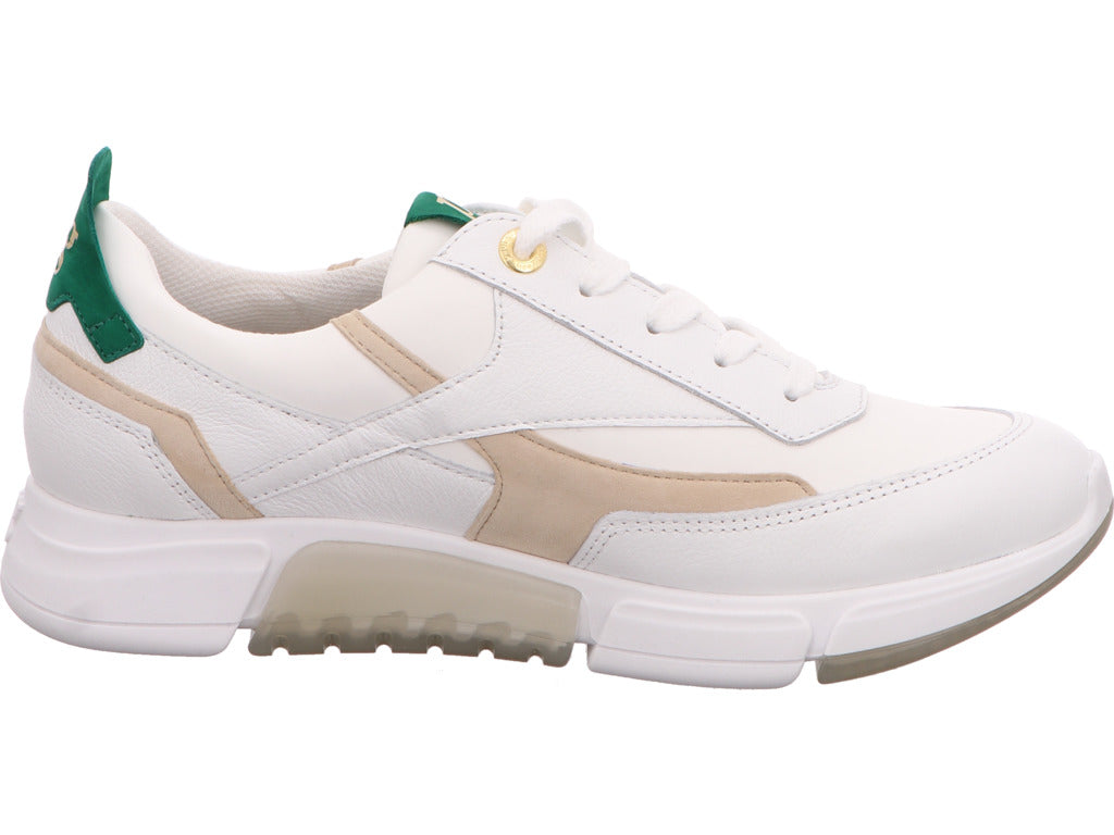 Paul Green Damen Sneaker in weiß-bunt-kombiniert