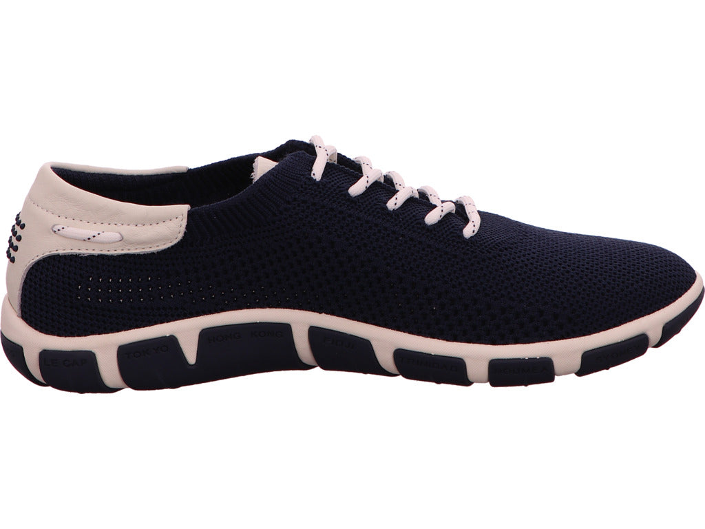 TBS Damen Sneaker Jazaria in blau-bunt-kombiniert