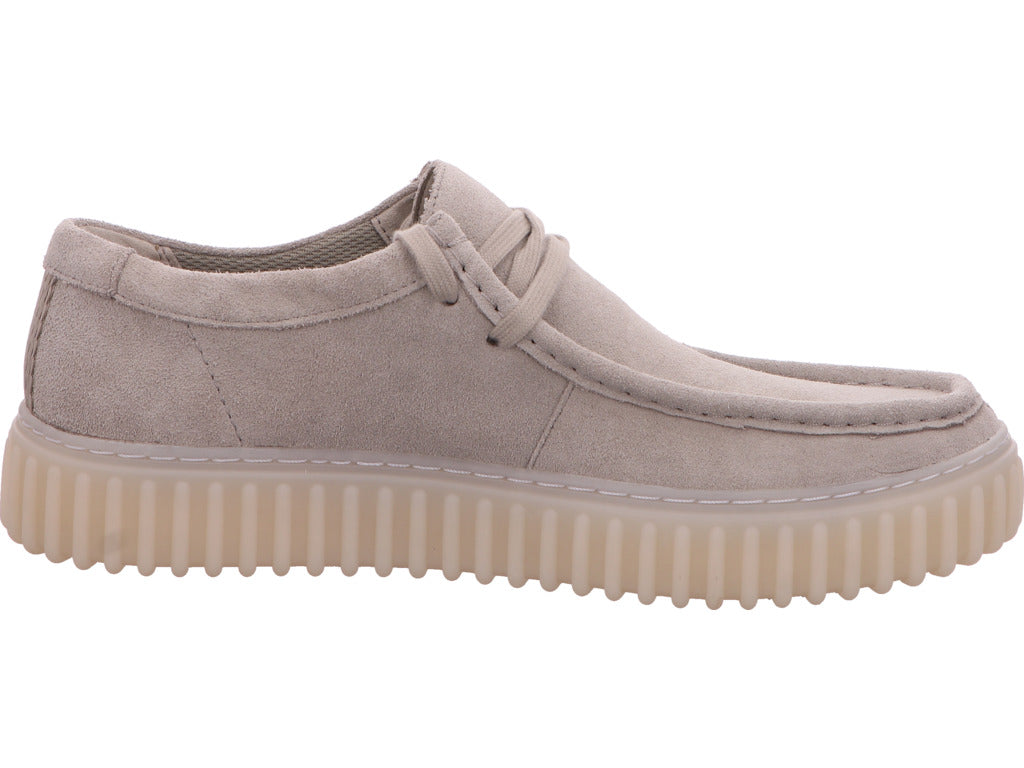 Clarks Herren Halbschuh in hellgrau