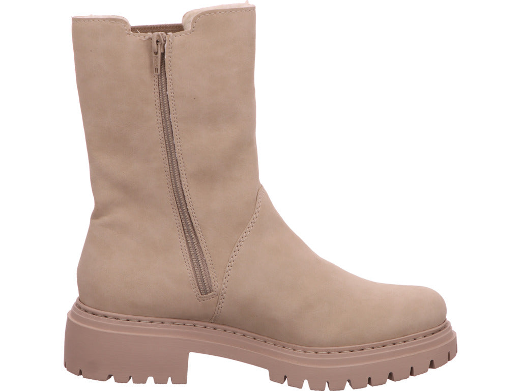 Rieker Damen Stiefel in hellbeige