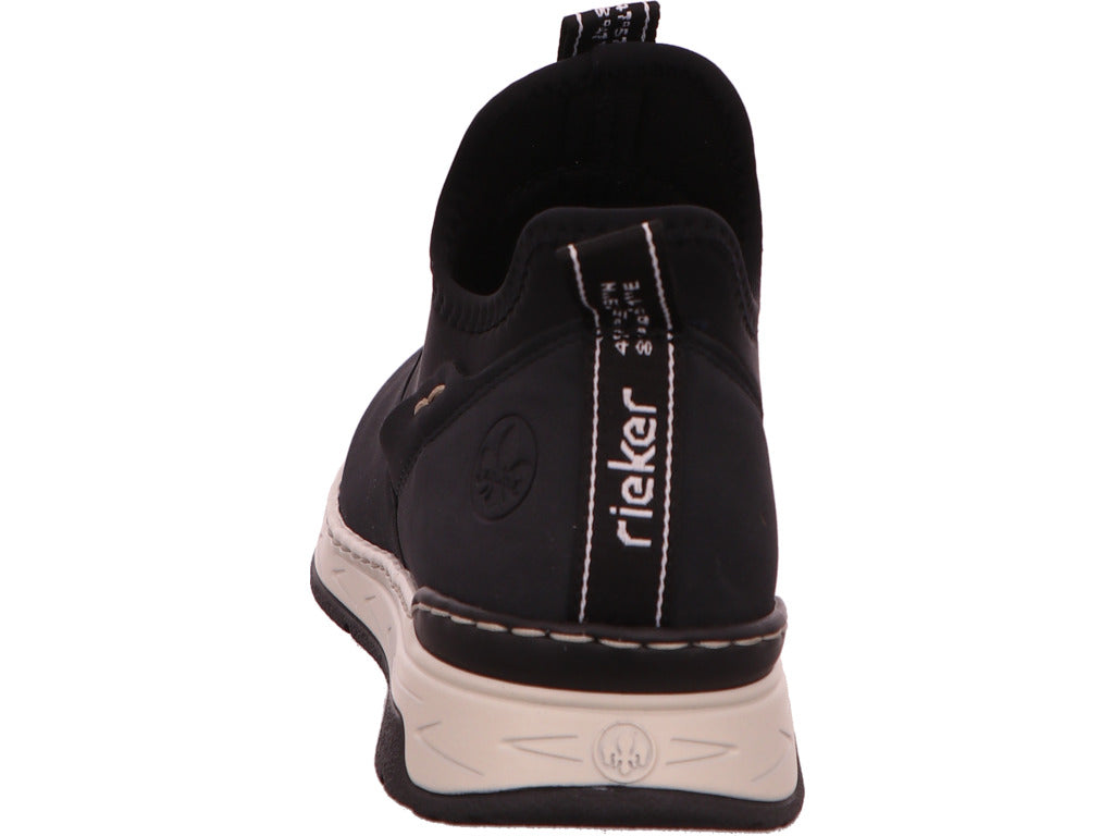 Rieker Damen Stiefel  in blau-bunt-kombiniert