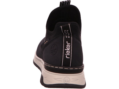 Rieker Damen Stiefel  in blau-bunt-kombiniert