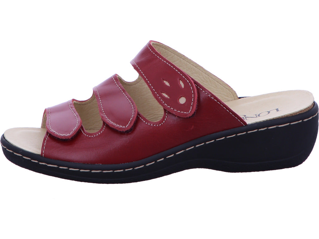 Longo damesmuiltjes in het rood