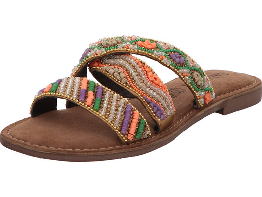 Lazamani Damen Pantolette  in multicolour