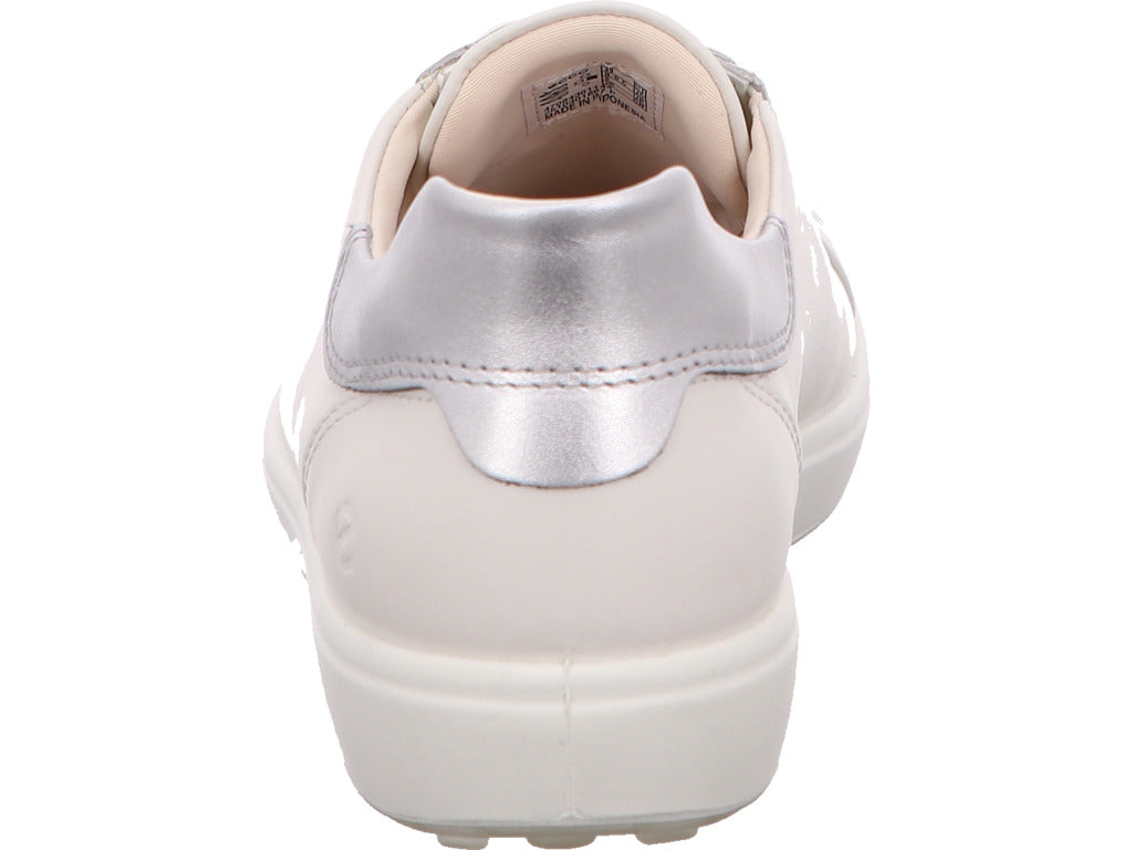 Ecco damessneakers Soft 7W nieuwe stijl - V1 in wit-multicolor combinatie