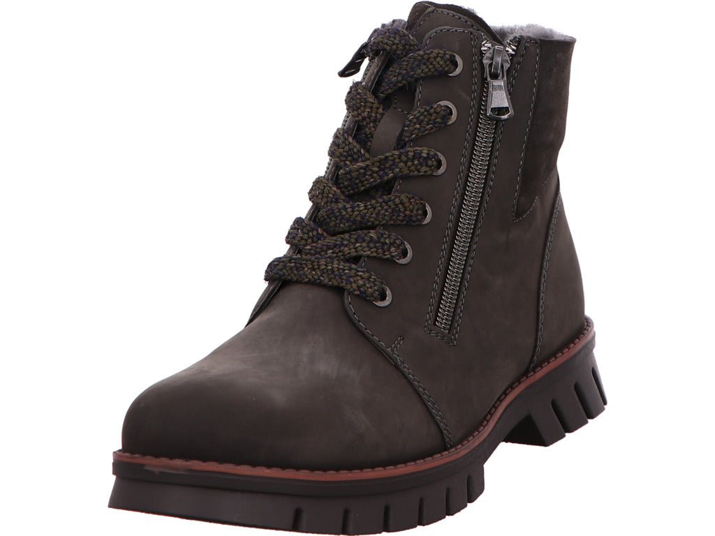 Waldläufer Damen Stiefel H-Xara in dunkelgrau