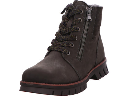 Waldläufer Damen Stiefel H-Xara in dunkelgrau