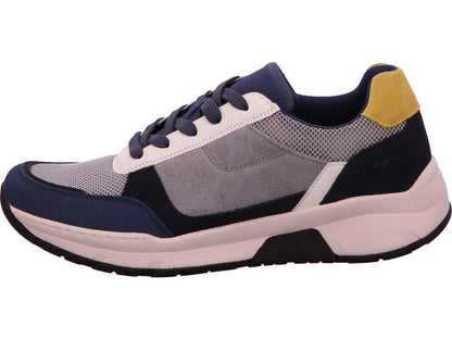 Josef Seibel Herren Halbschuh Mitchell 10 in blau-bunt-kombiniert