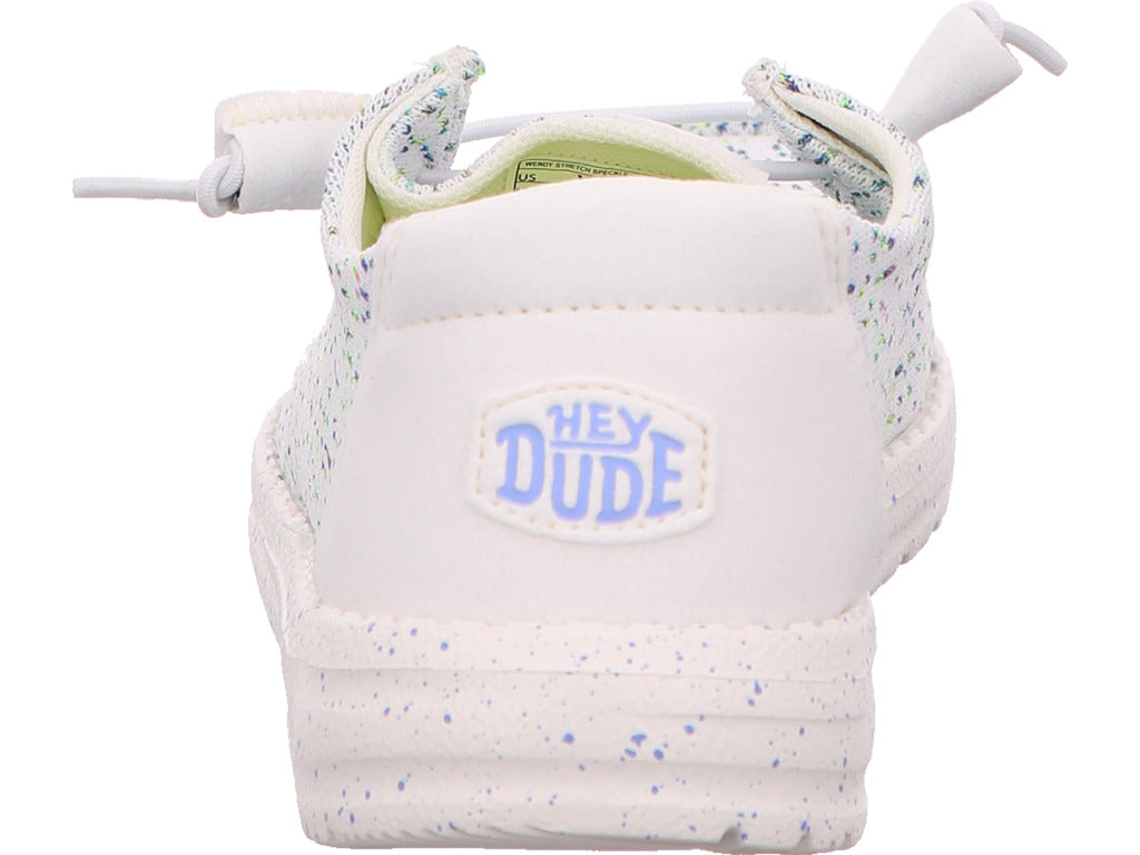 Hey Dude Damen Slipper Wendy Sequin Lace in weiß-bunt-kombiniert