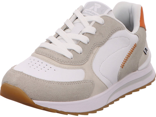 Rieker damessneakers Evolution in een combinatie van wit en meerdere kleuren.
