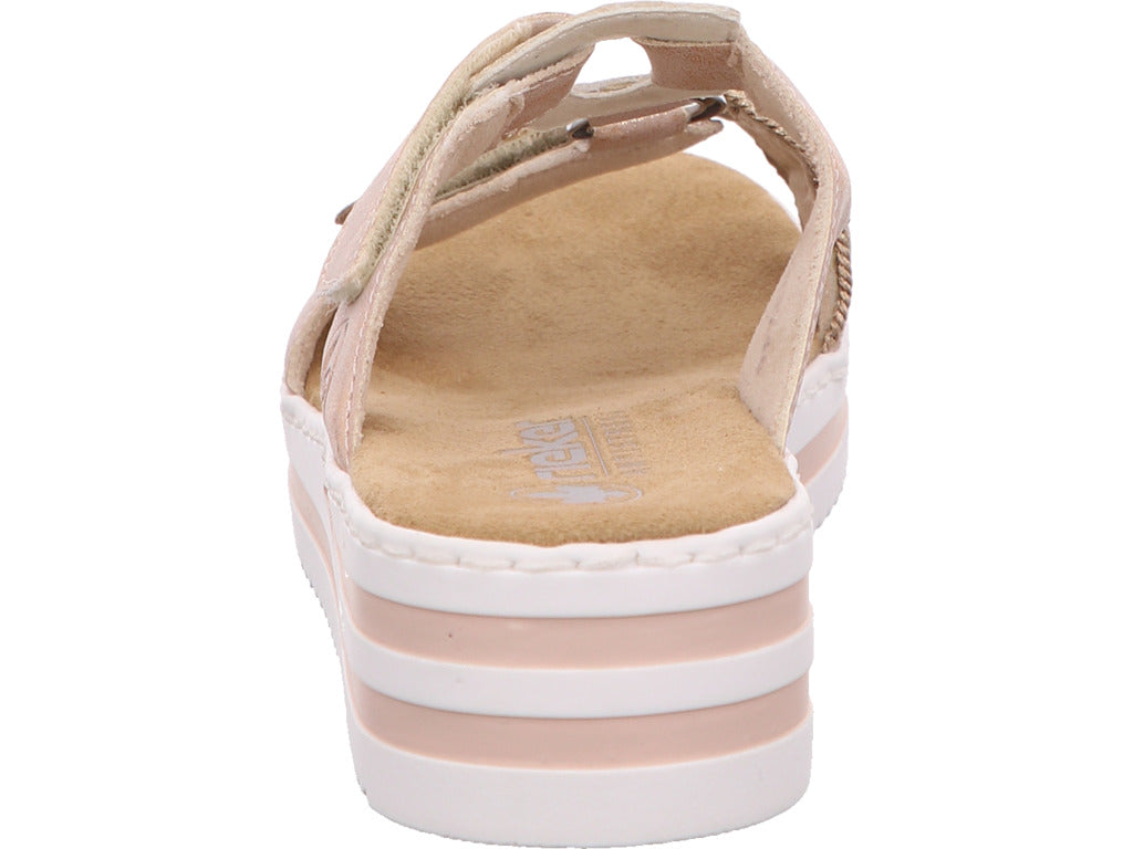 Rieker damessandaal in goud