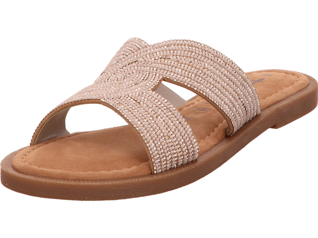 Tamaris Damen Pantolette  in silber