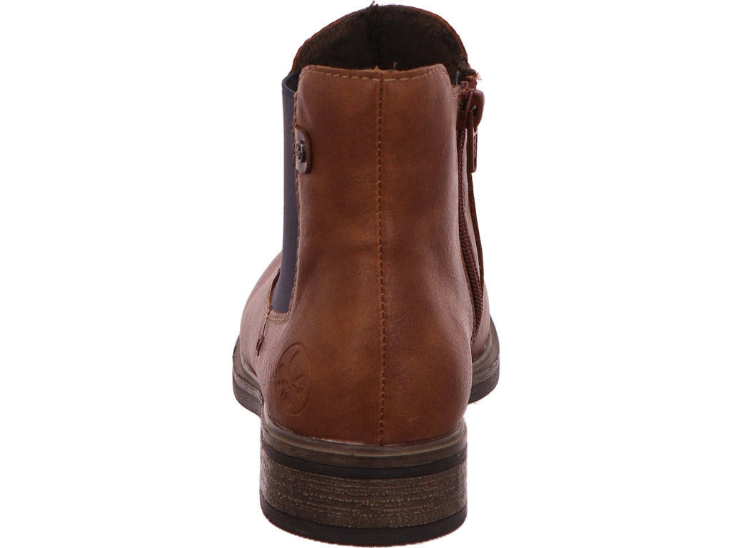 Rieker dameslaarzen in lichtbruin