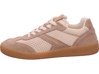 Marc O`Polo Damen Sneaker Court W 4M in beige-bunt-kombiniert