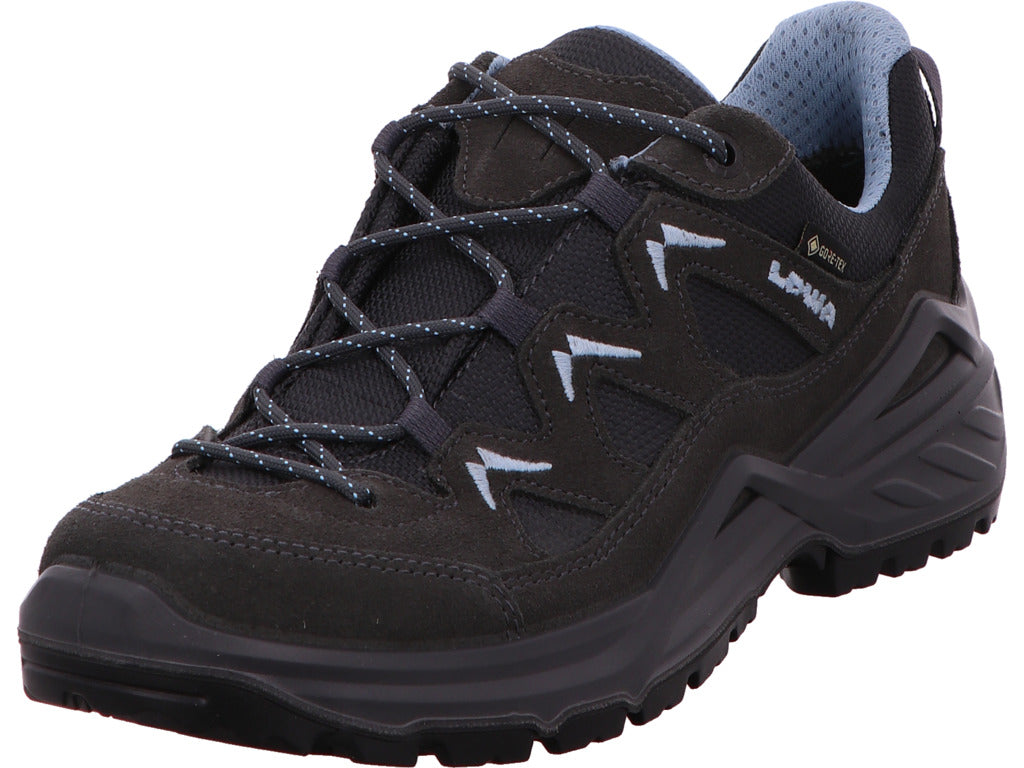 Lowa Damen Wanderschuh Innox Evo Ii in grau-bunt-kombiniert