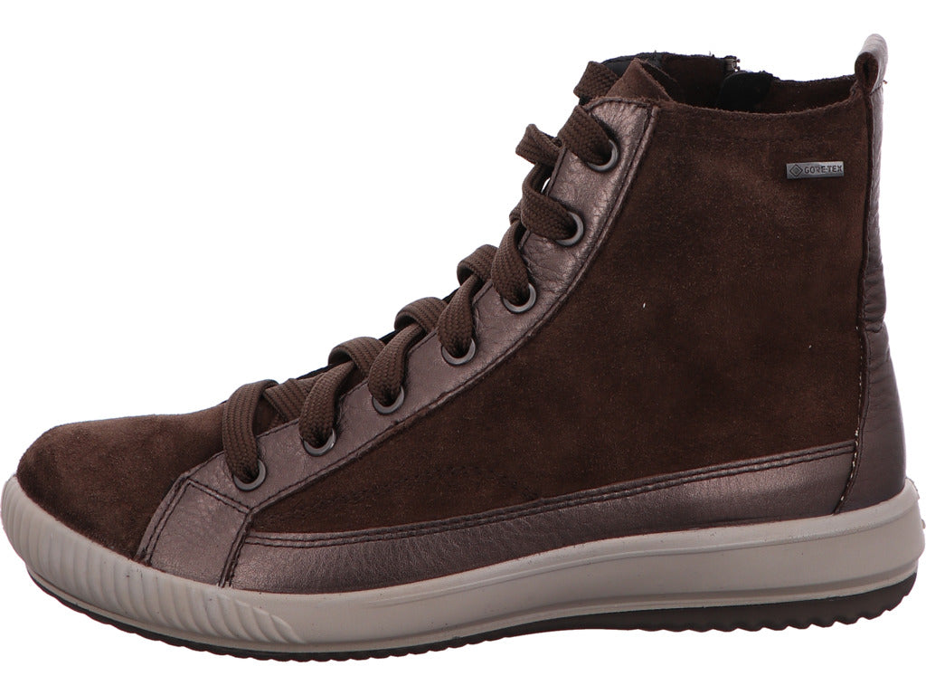 Legero dameslaarzen Tanaro 5.0 in bruin-combinatie