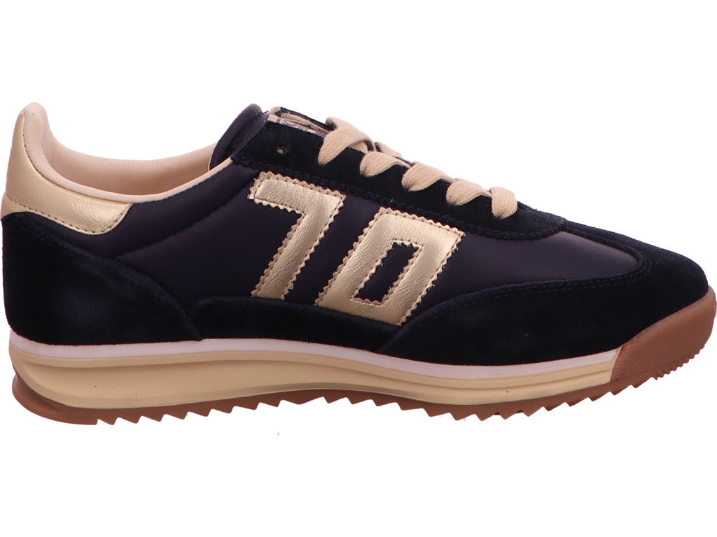 Back 70 Damen Sneaker Cloud in blau-bunt-kombiniert