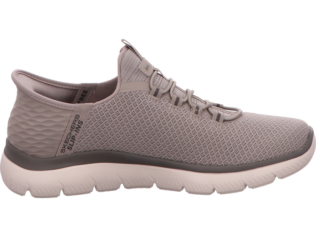 Skechers Herren Slipper Slip-Ins - Summits-High Range in taupe