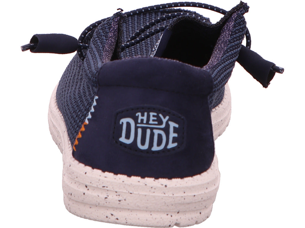Hey Dude Herren Slipper Wally Sport in dunkelblau