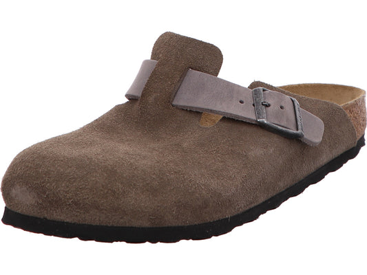 Birkenstock Herren Clog / Töffler Boston in taupe