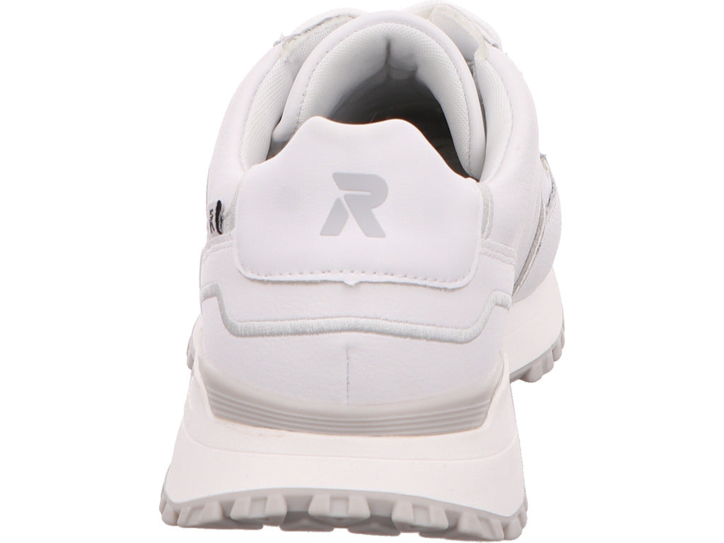 Rieker Damen Sneaker Revolution in weiß-kombiniert