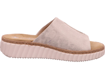 Rieker Damen Pantolette  in beige