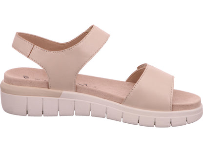 Caprice Damen Sandalette  in beige-bunt-kombiniert