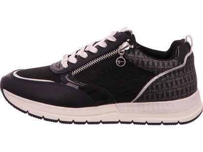 Tamaris Damen Sneaker  in blau-bunt-kombiniert