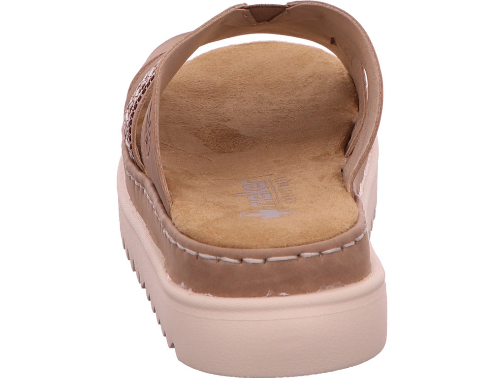Rieker damesmuiltjes in beige