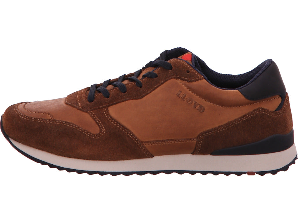 Lloyd Herren Sneaker Edmond in braun-kombiniert