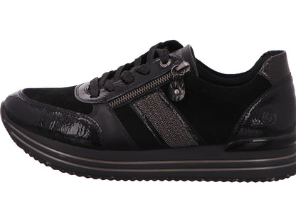 Remonte Damen Sneaker  in schwarz-kombiniert