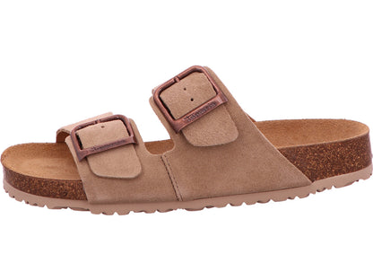 Tamaris Damen Pantolette  in taupe