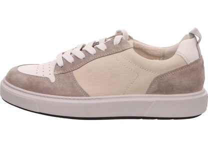 Paul Green Damen Schnürschuh  in grau-bunt-kombiniert