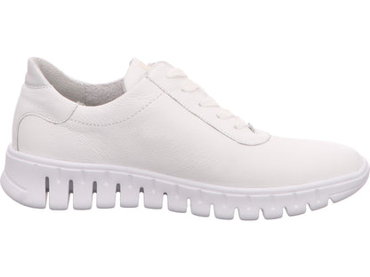 Waldläufer Damen Schnürschuh H-Birdy in weiß-bunt-kombiniert