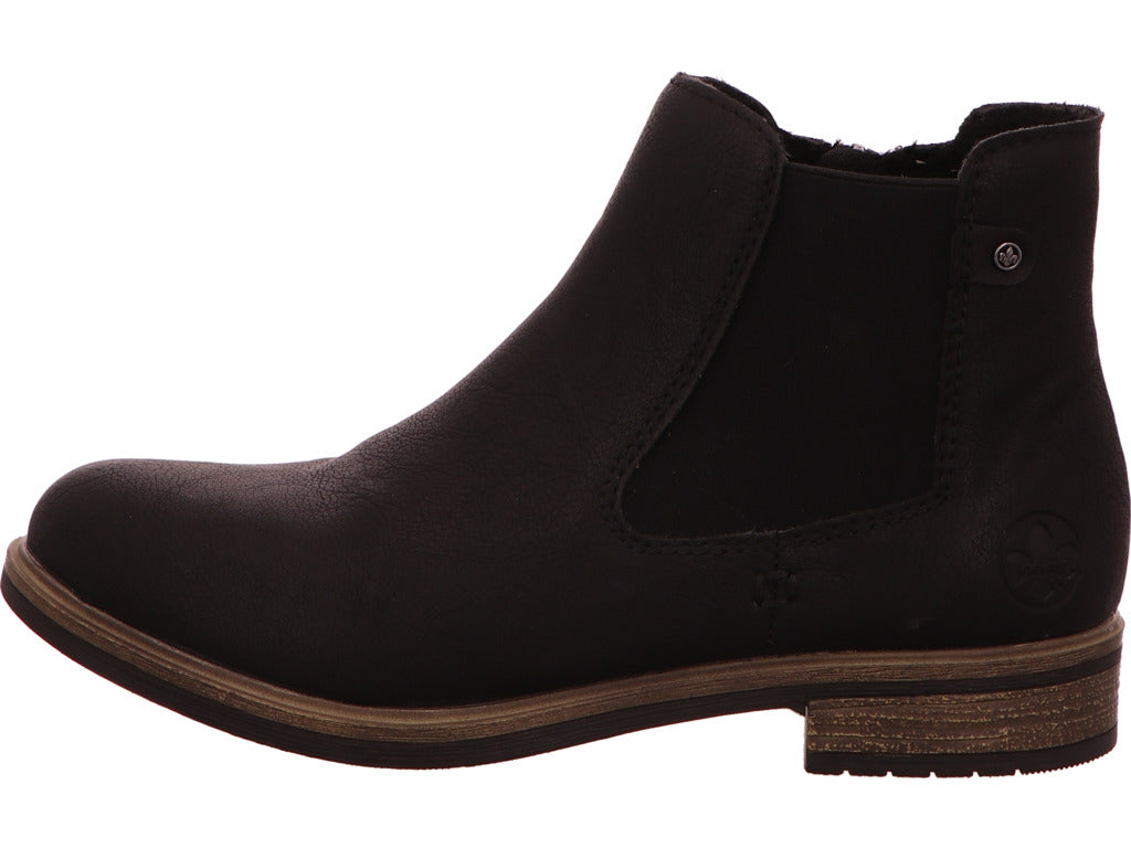 Rieker Damen Stiefel  in schwarz