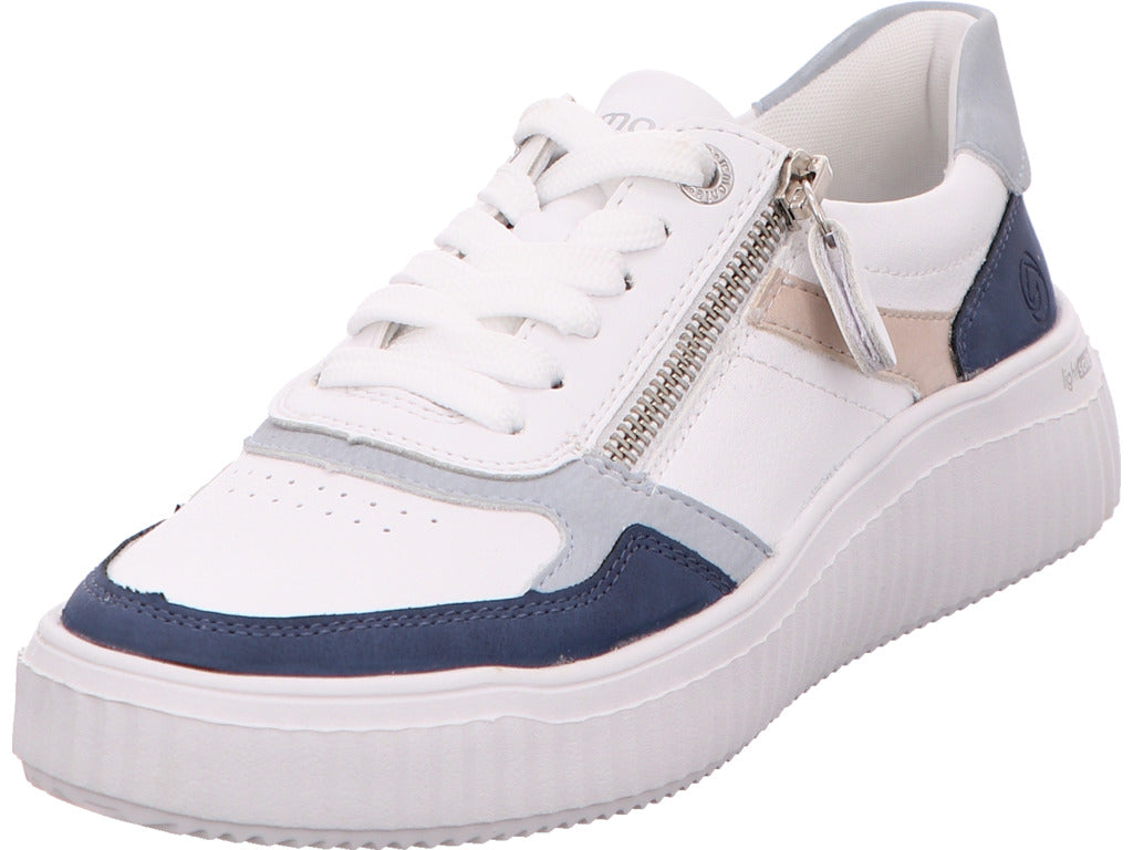 Remonte Damen Sneaker  in weiß-bunt-kombiniert